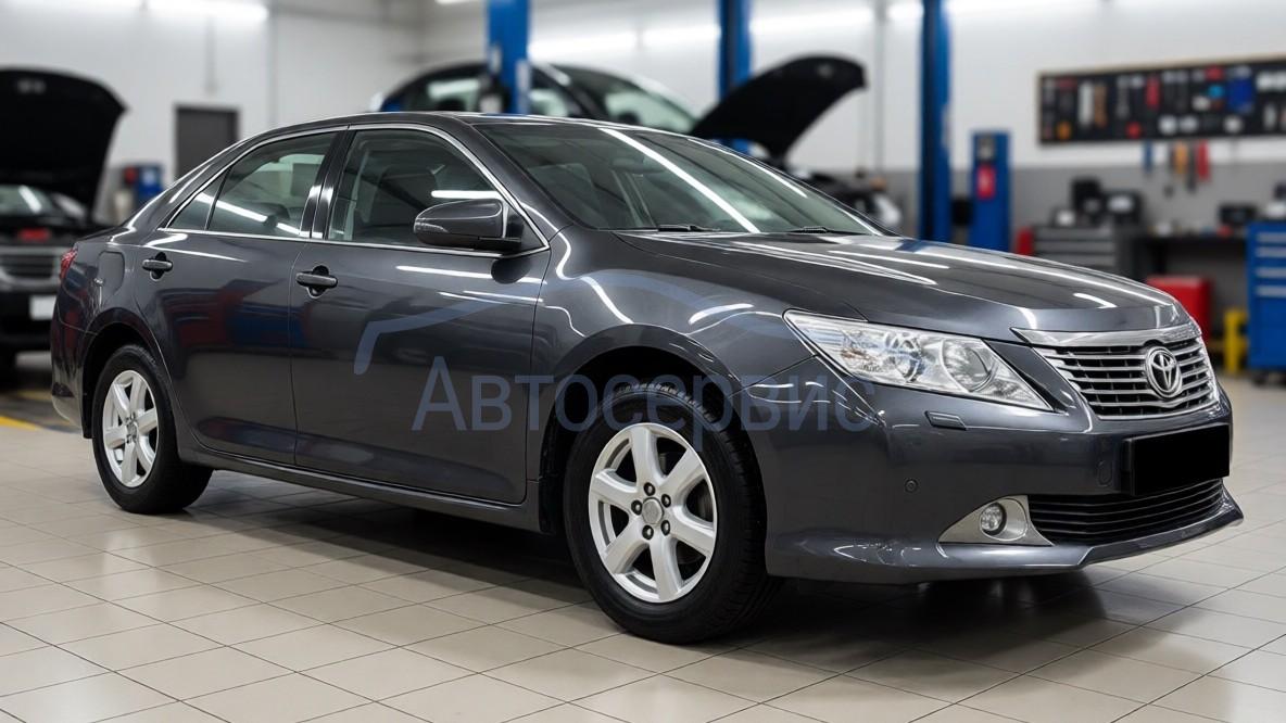 Toyota Camry после обслуживания в автосервисе